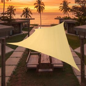 Artpuch 14'X20'Customize Sand Sun Shade Sail Commercial Standard UV Block 185 GSM, Water and Air Permeable, Heavy Duty (size: 16'x17')